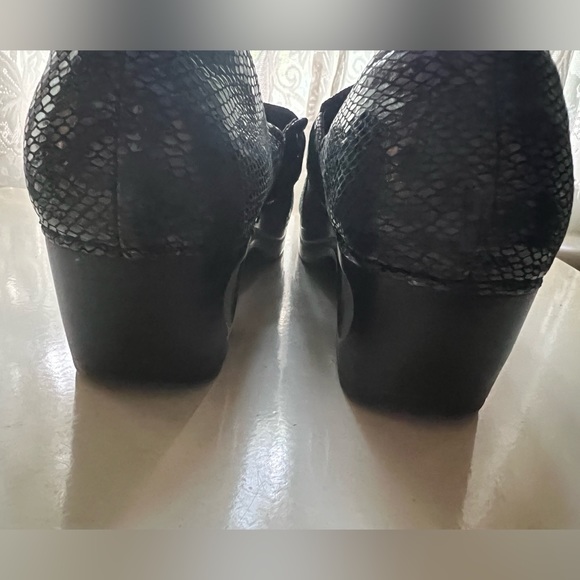 Sanita purple embossed croc Danielle clogs, 41 - Picture 8 of 11